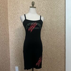 A Nightmare On Elm Street Black Mini Dress